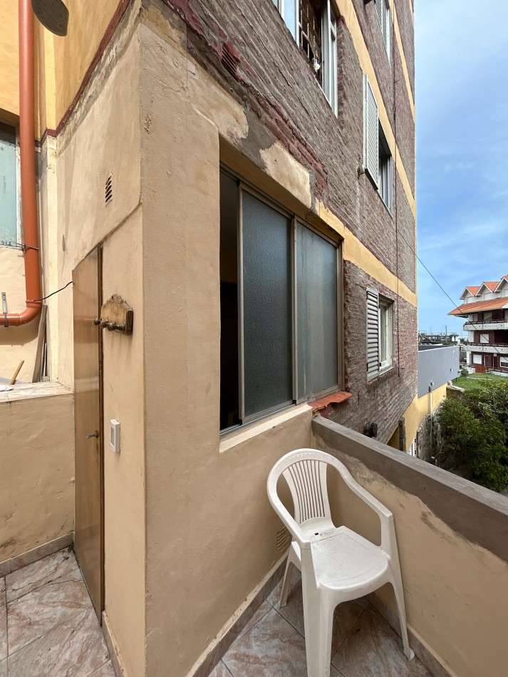 Departamento con Terraza y Vista al Mar en Paseo 104 y Costanera