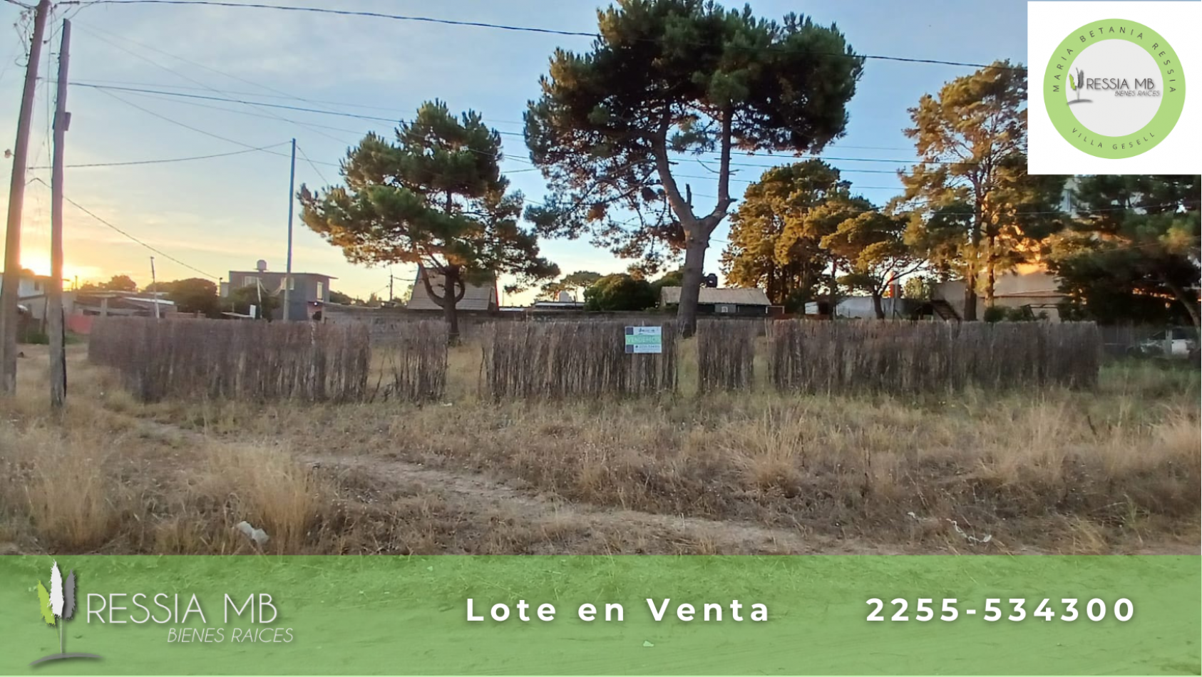 LOTE EN VENTA ZONA SUR DE VILLA GESELL