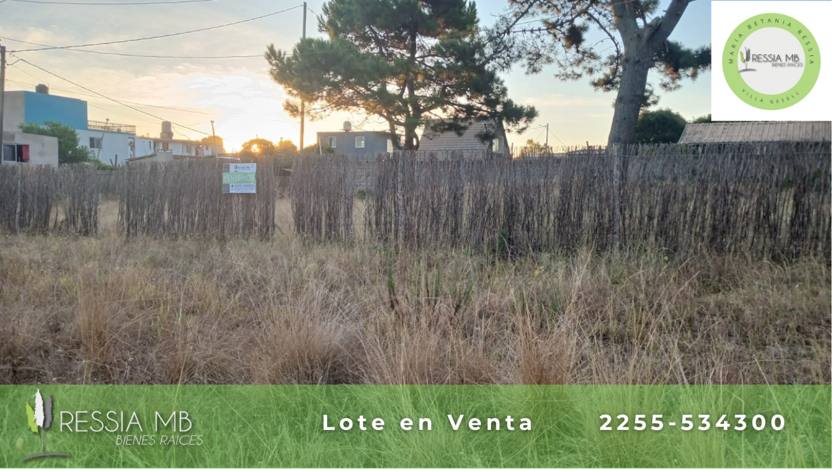 LOTE EN VENTA ZONA SUR DE VILLA GESELL