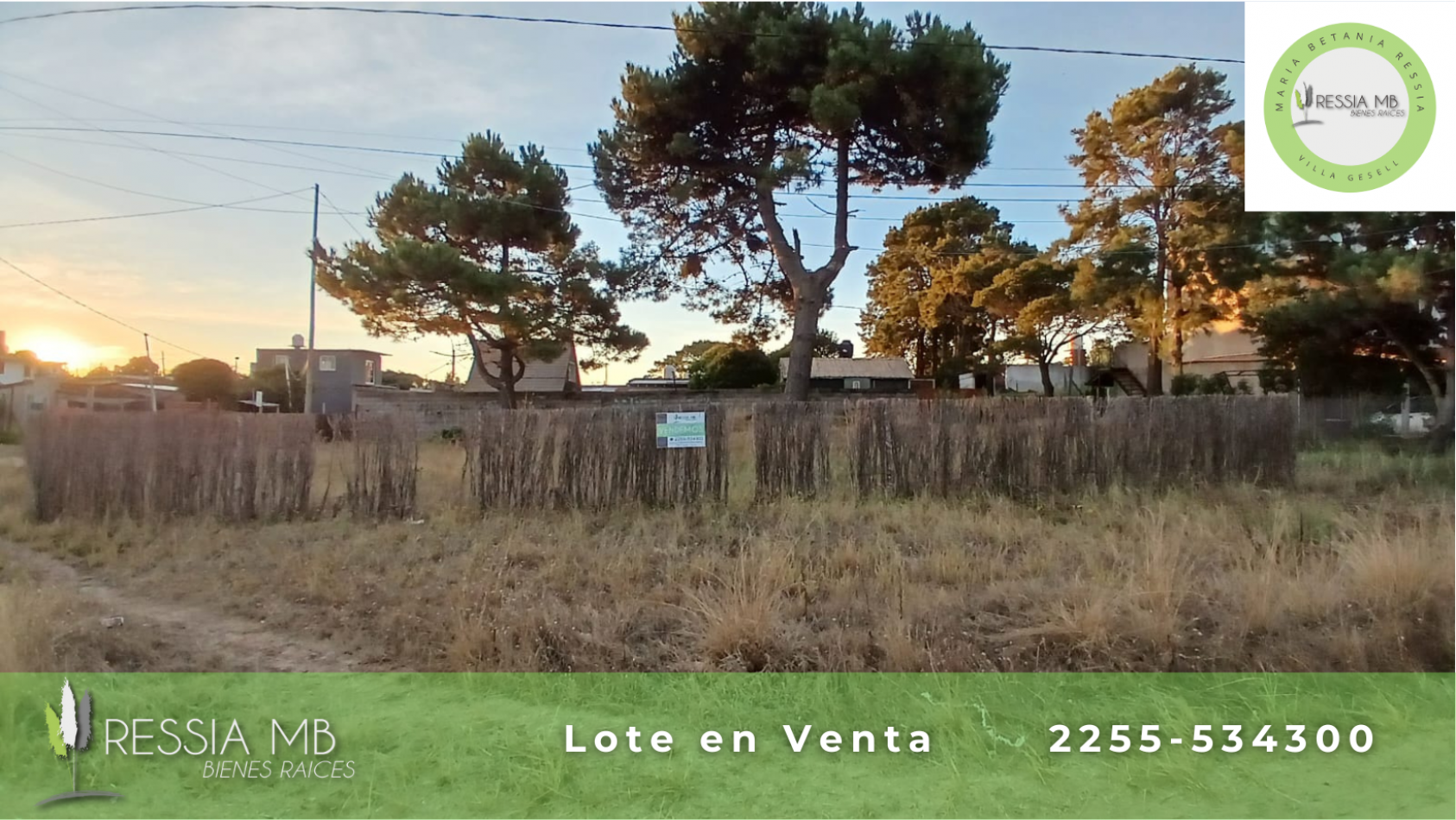LOTE EN VENTA ZONA SUR DE VILLA GESELL