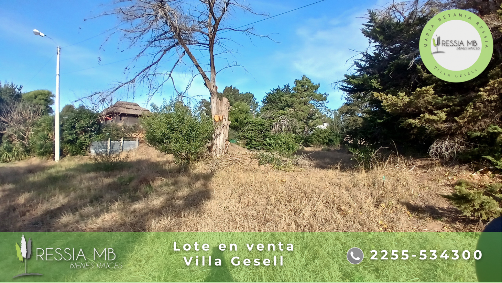 Lote en venta - unifamiliar 606m2 - BARRIO LOS GALGOS - Villa Gesell