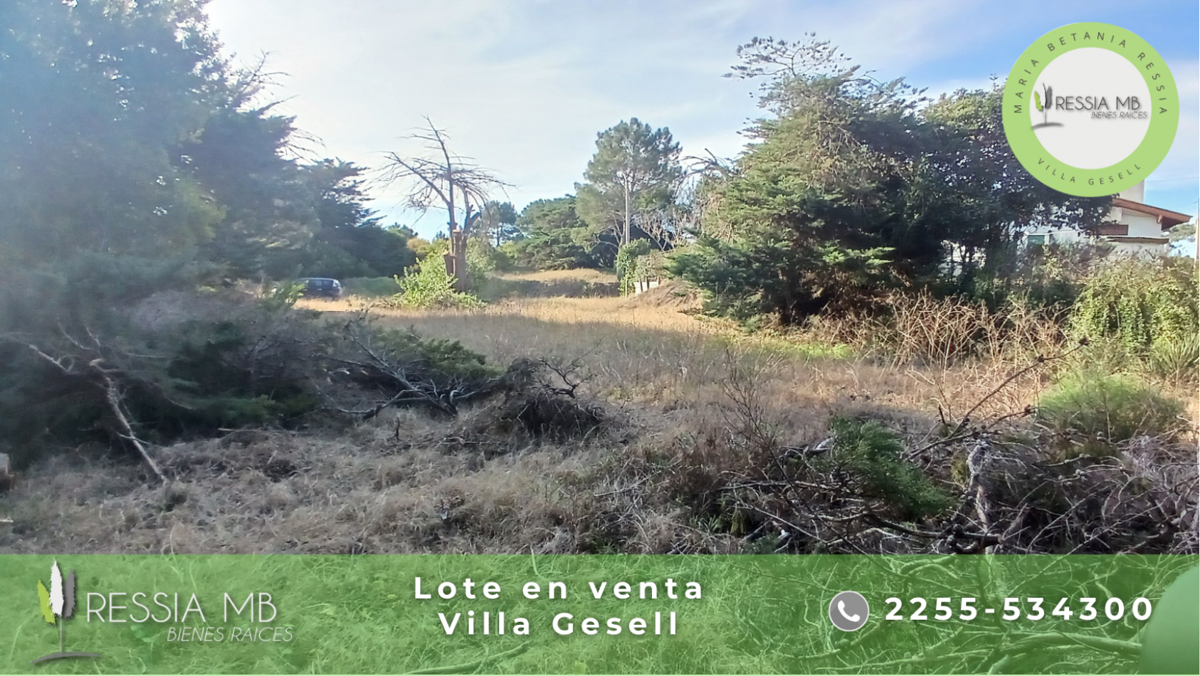 Lote en venta - unifamiliar 606m2 - BARRIO LOS GALGOS - Villa Gesell