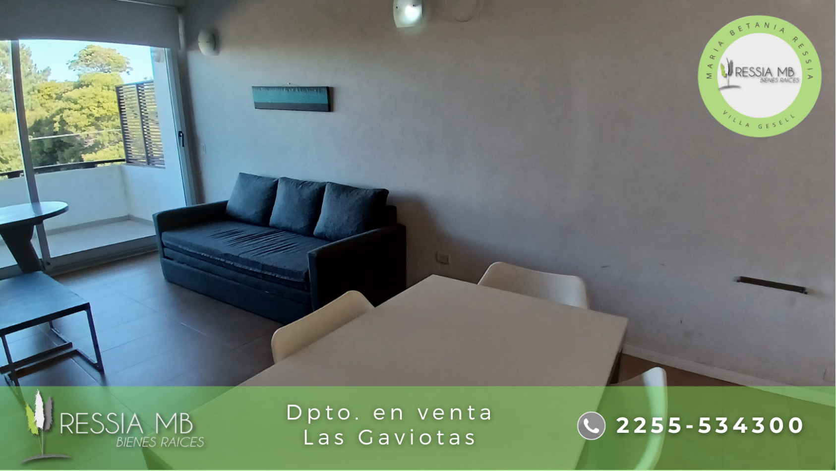 Dpto. en venta - 2 amb. en 2° piso - COMPLEJO PUNTA 30 - Calle 30 y Punta del Este - Las Gaviotas