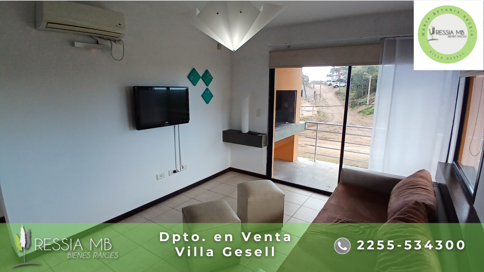 Dpto. en venta - 2 ambientes - COMPLEJO DOCK PLAYA - Paseo 151 y Av. 1 - Villa Gesell