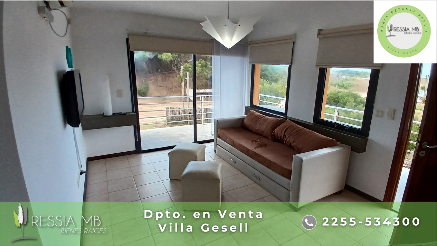 Dpto. en venta - 2 ambientes - COMPLEJO DOCK PLAYA - Paseo 151 y Av. 1 - Villa Gesell