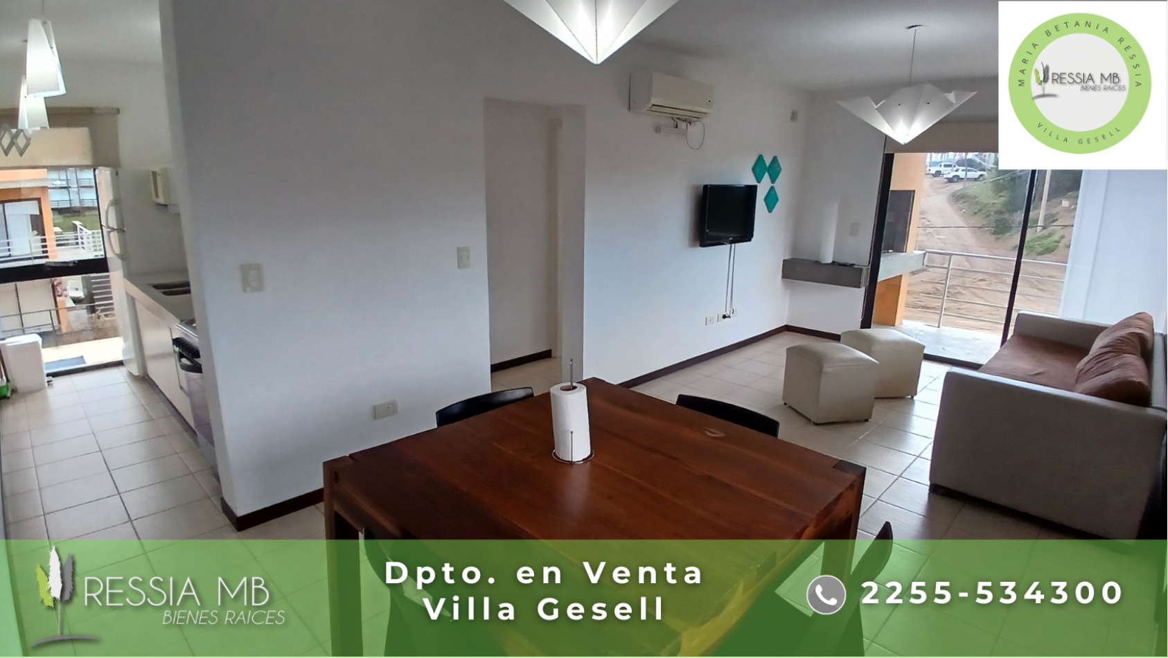 Dpto. en venta - 2 ambientes - COMPLEJO DOCK PLAYA - Paseo 151 y Av. 1 - Villa Gesell