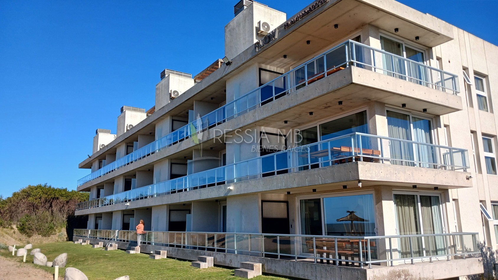 Dpto en Venta - 2amb. - 1° piso frente al mar - COMPLEJO FLOW - Las Gaviotas